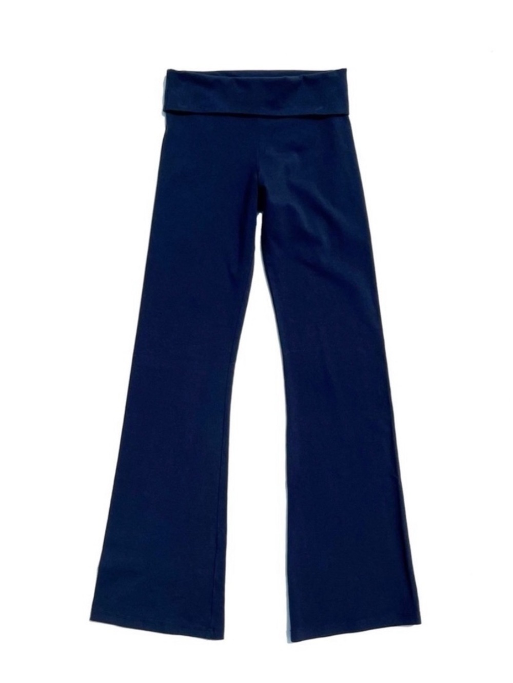 Solow Foldover Flare Legging Girls Size Small (7-8) Navy Blue so low New NWT